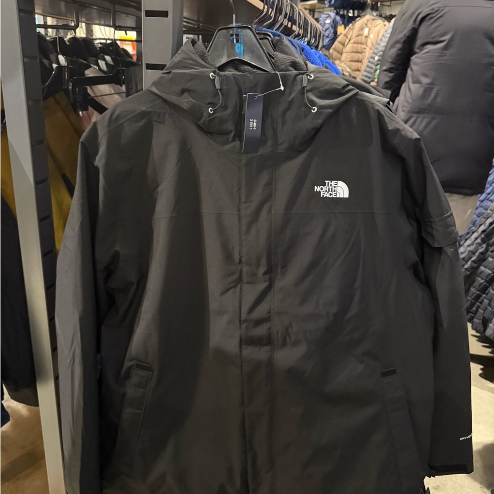 The North Face Toro Peak 3 in 1 Triclimate Black Jacket NWT winter most needed - Picture 7 of 8